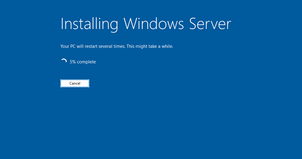 Installing Windows Server blue screen during upgrade from Windows 11 23H2 to 24H2 on unsupported hardware