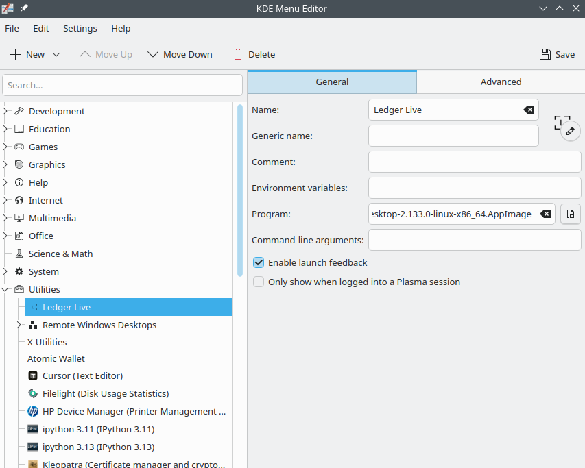 Add a shortcut to our AppImage in software menu
