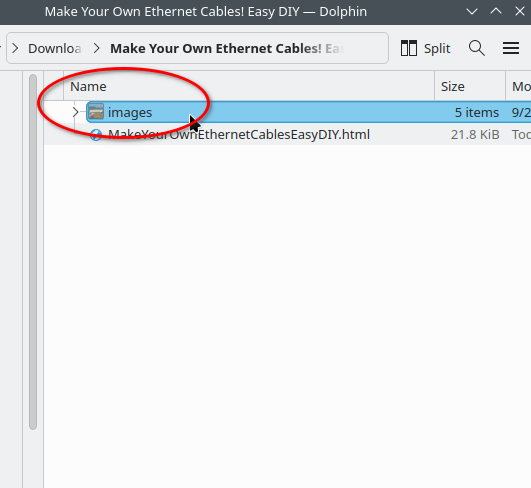 extracted google docs zip with images folder